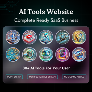 Saas product landingpage